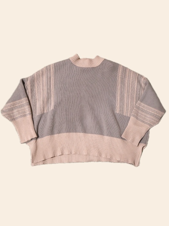Altar'd State Sweaters - Altar'd State Cowl Neck Patterned Jumper